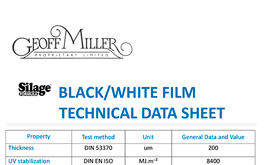 Geoff Miller Silage Formula Data Sheet 200UM