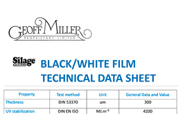 Geoff Miller Silage Formula Data Sheet 300UM