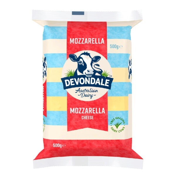 Devondale Mozzarella Cheese Block 500g