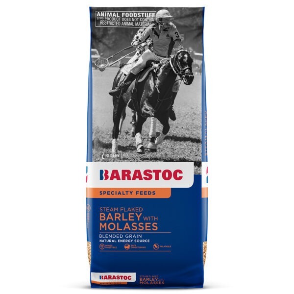 Barastoc Steam Flaked Barley with Molasses 20kg