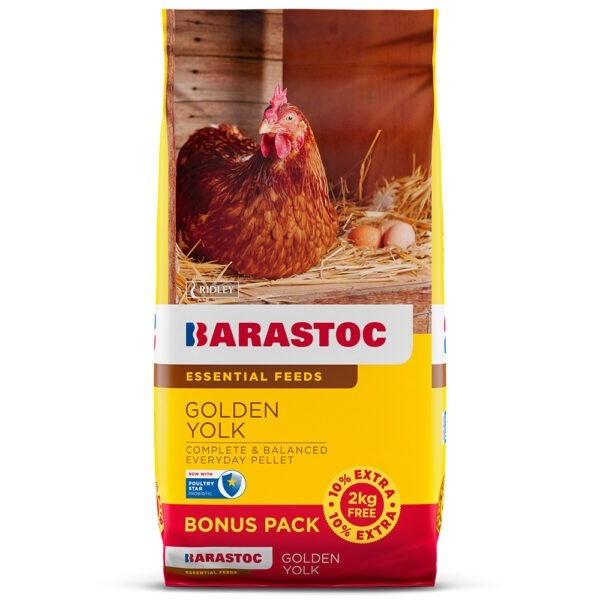 Barastoc Golden Yolk Bonus Bag (RAM) 22KG