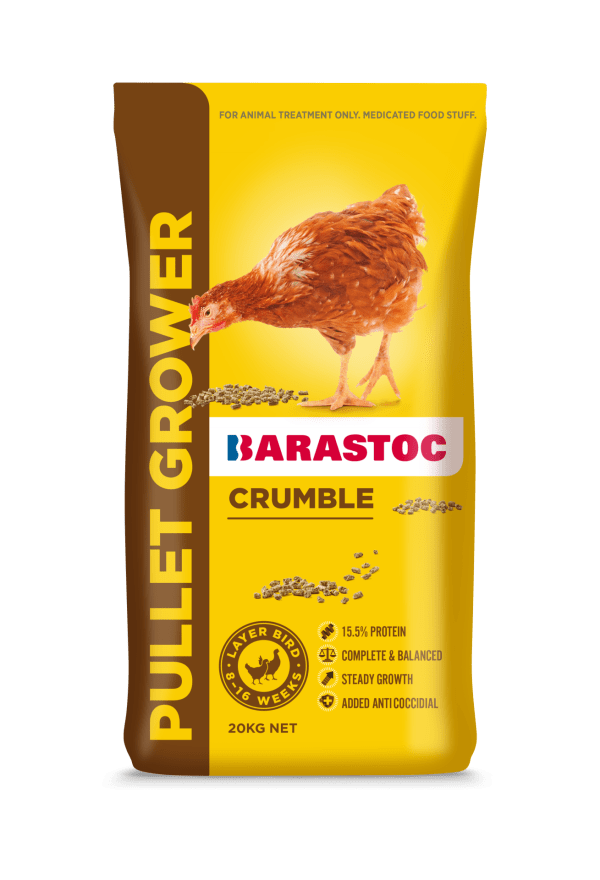 Barastoc Pullet Grower Crumble 20kg