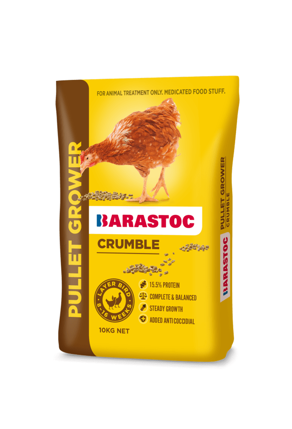 Barastoc Pullet Grower Crumble 10kg